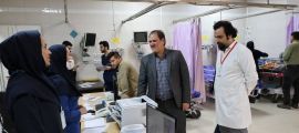 بازدید مدیر پرستاری دانشگاه علوم پزشکی مشهد از بیمارستان‌های امام رضا(ع) و قائم(عج) و قدردانی از تلاش‌های کادر پرستاری