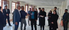 بازدید معاون درمان دانشگاه از شبکه بهداشت و درمان درگز 